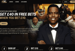 £40 in free bets from BetMGM