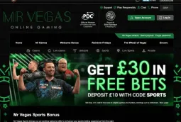 Get £30 from Mr Vegas Sports