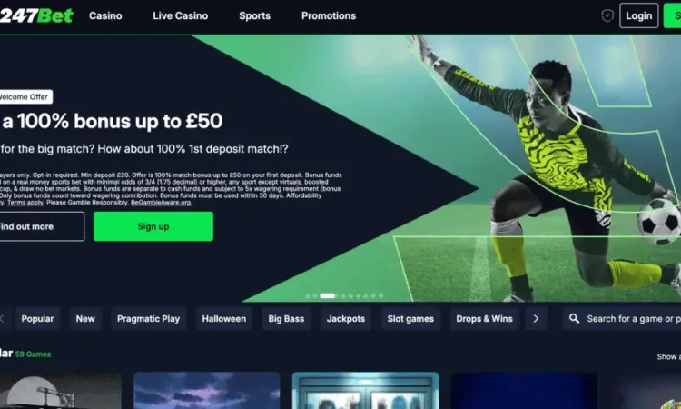 247Bet - Best New UK Bookmaker
