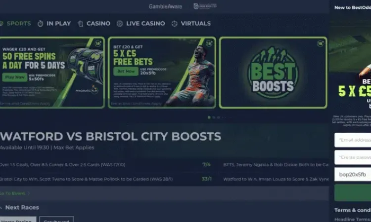 BetstOdds - UK's Newest Bookmaker
