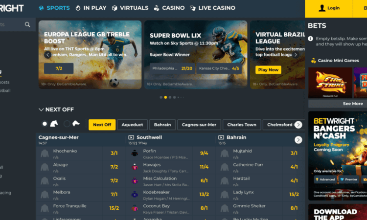 The UK's Newest Bookmaker - BetWright