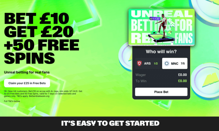 Get £20 from new betting sites Midnite
