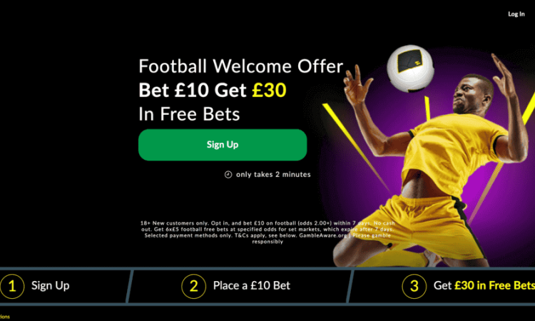 Parimatch - £30 in Free Bets for football