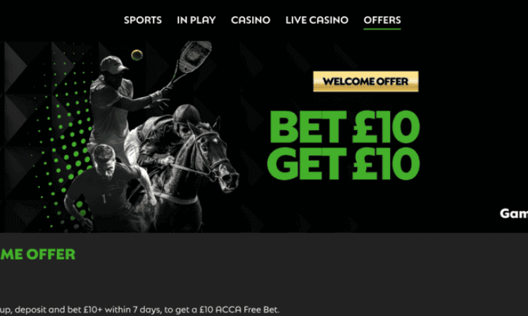 Get £10 from QuinnBet