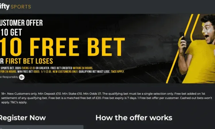Get £10 Free Bet From Swifty